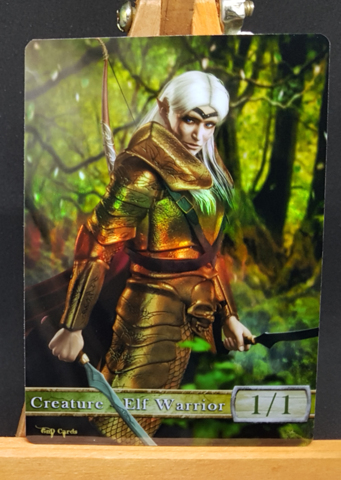 Foil Elf Warrior #06